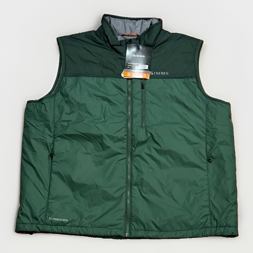 Simms Midstream Insulated Vest Primaloft Fishing 2XL Wind Resistant $150